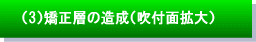 (3)矯正層の造成(吹付面拡大)